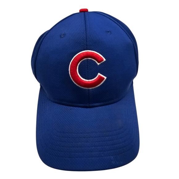 Chicago Cubs Hat Men Blue MLB Strap Back Cap Adjustable Baseball - Picture 1 of 5